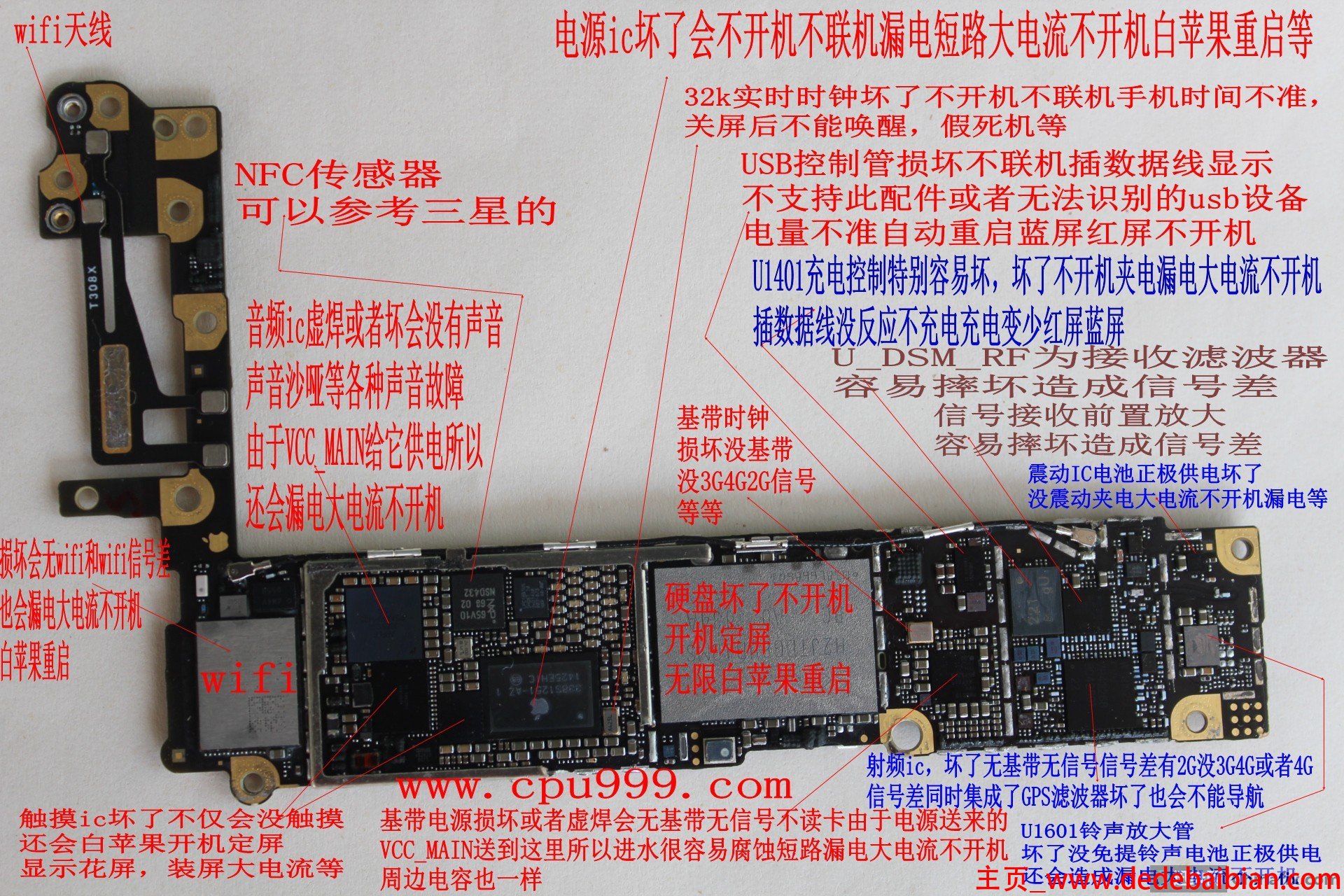 iphone6修电源ic多少钱