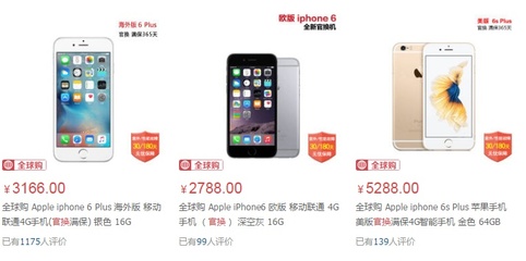 iphone6原价多少