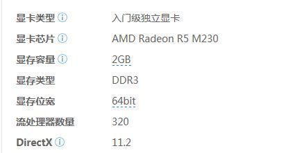 radeon r5 200显存多少钱