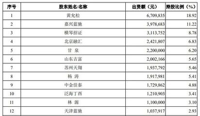 联合创始人多少股份合适