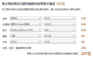l5420功耗多少