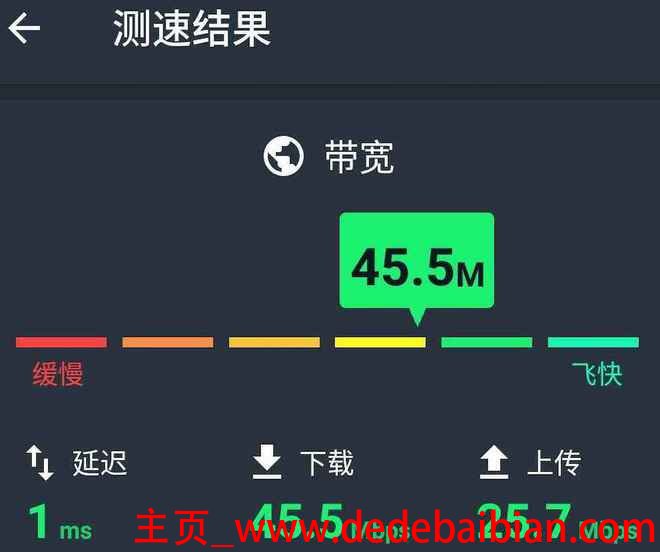 45mbps是多少网速