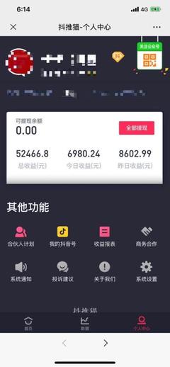推猫每天收益是多少