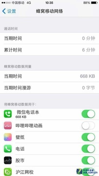 微信电话耗费流量多少流量