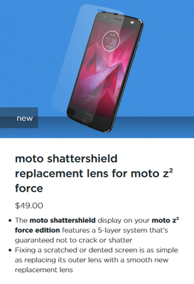 motoz2屏幕多少钱