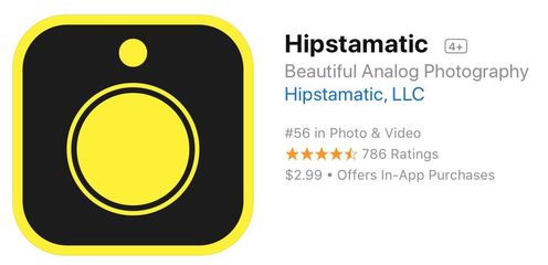 hipstamatic app多少钱