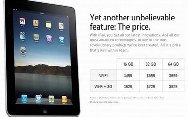 买一个ipad要多少钱啊