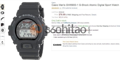 gshock6900多少钱