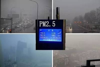 雾霾里有多少pm2.5