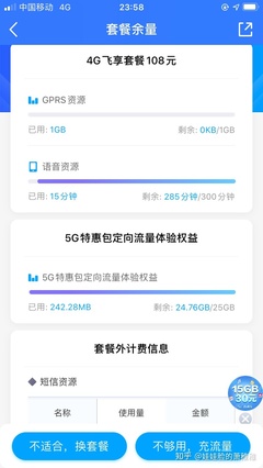 中国移动多少钱一个g