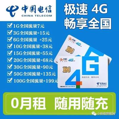 电信流量1g官方多少钱