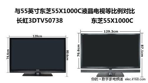 55 50液晶电视尺寸是多少