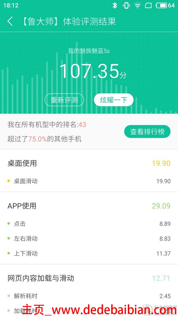 魅族5s跑分多少钱