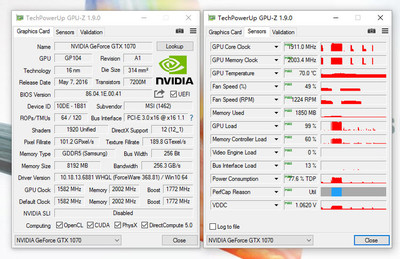gtx1070涨了多少