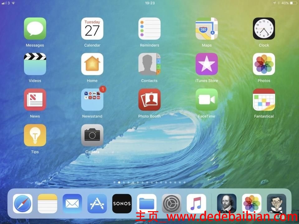 ios11有多少个图标