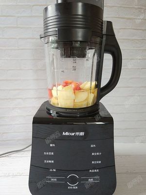 破壁机苹果汁加多少水