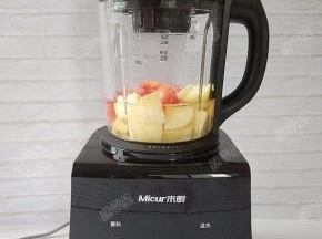 破壁机苹果汁加多少水