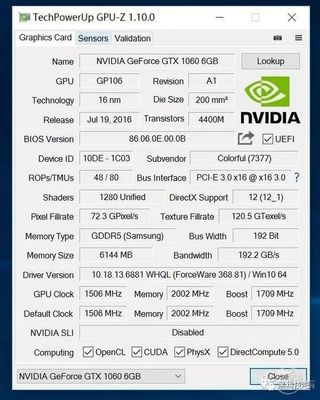显卡1060超频到多少最好
