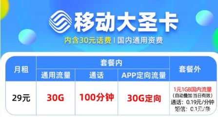 88的移动套餐送多少流量