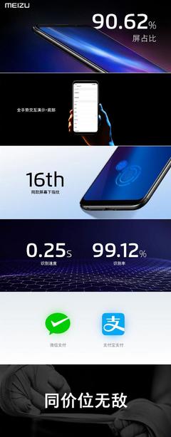 魅族16th屏占比多少