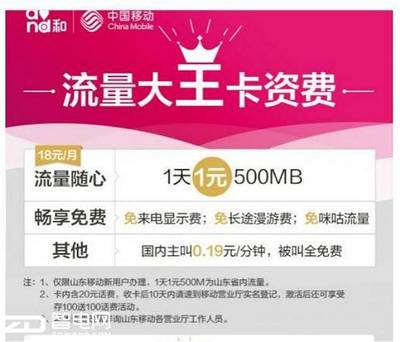 2017大王卡有多少流量