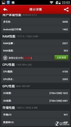 红米2增强版跑分多少